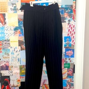 Black and white express dress pants size 4.